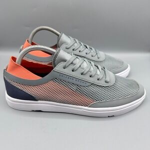 Orlebar Brown Larson Shoes Mens US 8 UK 7 Gray Paneled Mesh Swim Sneaker Low Top